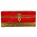 Jewelry box Alexandra House Living Red Brass Mango wood MDF Wood 11 x 9 x 20 cm