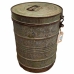 Decorative canister Alexandra House Living Grey Iron Traditional style 29 x 38 x 29 cm