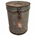 Decorative canister Alexandra House Living Grey Iron Traditional style 29 x 39 x 29 cm