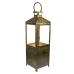 Laantarn Romimex Antique Brun Metal 22 x 66 x 22 cm