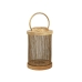 Lykta Romimex Bruin Gouden Hout Metaal 20 x 32 x 20 cm