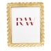 Photo frame Romimex Golden Resin 20 x 25 x 2 cm