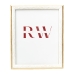 Photo frame Romimex Golden Resin 20 x 25 x 2 cm