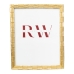 Photo frame Romimex Golden Resin 20 x 25 x 2 cm