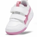 Sportskor för barn Puma Multiflex Sl V Vit Rosa