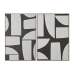 Painting Home ESPRIT White Green Beige Dark grey polystyrene Canvas Abstract Urban (2 Units)