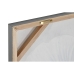 Quadro Home ESPRIT Azzurro Dorato Tela Legno MDF Tradizionale 120 x 3 x 60 cm (2 Unità)