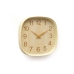 Wall Clock Romimex Beige Plastic 30 x 30 x 2 cm