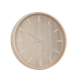 Reloj de Pared Romimex Natural Poliestireno 30 x 30 x 4 cm