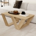 Hoofdtafel Alexandra House Living Diagonal Ek Hout MDP 110 x 40 x 60 cm