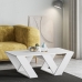 Table Basse Alexandra House Living Diagonal Blanc Bois MDP 110 x 40 x 60 cm