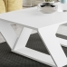 Mesa de Centro Alexandra House Living Diagonal Branco Madeira MDP 110 x 40 x 60 cm