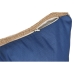 Kussen Home ESPRIT Blauw Wit 50 x 30 cm