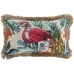 Almofada Home ESPRIT Franjas Tropical 50 x 30 cm