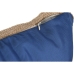 Kussen Home ESPRIT Blauw Wit 50 x 30 cm