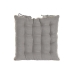 Cojín para sillas Home ESPRIT Gris claro 42 x 42 x 6 cm