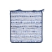 Almofada para cadeiras Home ESPRIT Azul Branco 38 x 38 x 2 cm