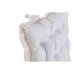 Coussin de chaise Home ESPRIT Blanc 42 x 42 x 6 cm