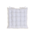 Almofada para cadeiras Home ESPRIT Branco 42 x 42 x 6 cm