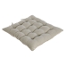 Chair cushion Home ESPRIT Sand 42 x 42 x 6 cm