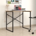 Bureau Alexandra House Living Zwart Ek Metaal Hout MDP 90 x 75 x 60 cm industrial