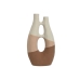 Vase Home ESPRIT Dreifarbig aus Keramik abstrakt 22 x 11 x 41 cm