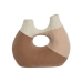 Vaso Home ESPRIT Tricolore Ceramica Astratto 24 x 11 x 21 cm