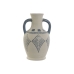 Vase Home ESPRIT Blå Beige Keramik Middelhavet 15 x 15 x 25 cm