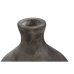 Vase Home ESPRIT Dark grey Paolownia wood Colonial Aged finish 24 x 24 x 27 cm