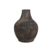 Vaso Home ESPRIT Grigio scuro Legno di paulownia Coloniale Finitura invecchiata 16 x 16 x 24 cm