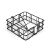 Servethouder Confortime Metaal 18 x 18 x 6,5 cm (12 Stuks)