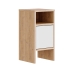 Nachttisch Alexandra House Living Weiß Braun Holz MDP 29 x 59 x 29 cm 1 Tür