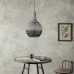 Plafondlamp Alexandra House Living Zwart Grijs