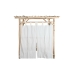 Lit de jardin DKD Home Decor Blanc Naturel 200 x 180 x 200 cm