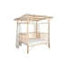 Cama para Jardín DKD Home Decor Blanco Natural 200 x 180 x 200 cm