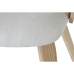 Chaise de Salle à Manger Home ESPRIT Blanc Polyester Bois 60 x 57,5 x 79 cm