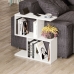 Hylder Alexandra House Living Hvid Træ MDP 60 x 60 x 19 cm