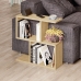 Polica Alexandra House Living Ozols Drvo MDP 60 x 60 x 19 cm