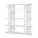 Librería Alexandra House Living Blanco Madera MDP 110 x 122 x 29 cm 4 Estantes