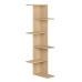 Étagère d'Angle Alexandra House Living Chêne Bois MDP 37 x 141 x 24 cm 4 Etagères