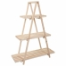 Toonbankdisplay Alexandra House Living Sparrenhout 127 x 38 x 98 cm Planken 3 Planken