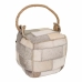 Batente de porta Alexandra House Living Couro 20 x 20 x 20 cm Branco