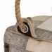 Butée de porte Alexandra House Living Cuir 20 x 20 x 20 cm Blanc