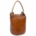 Doorstop Alexandra House Living Cotton Leather 20 x 20 x 20 cm Brown