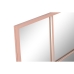 Wall mirror Home ESPRIT Light Pink Window Scandi 90 x 2 x 90 cm