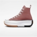 Kvinde Casual Sneakers Converse Run Star Hike Pink Laksefarvet