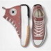 Kvinde Casual Sneakers Converse Run Star Hike Pink Laksefarvet