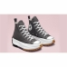 Dames casual sneakers Converse Run Star Hike Donker grijs