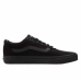 Dames casual sneakers Vans Ward Zwart