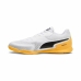 Chuteiras de Futebol de Salão para Adultos Puma Truco II Branco Preto Laranja Unissexo